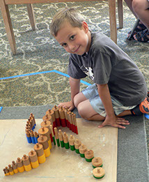 Homework help, a nice snack and helpful, trained staff await your child before and after their normal school day at Montessori Children's Place.